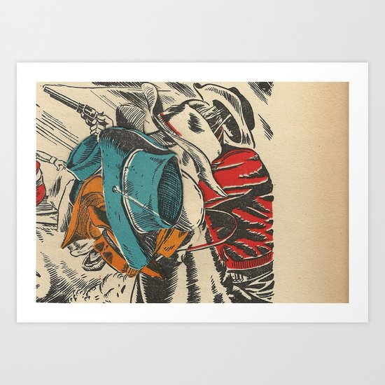 "Ambush!" Art Print