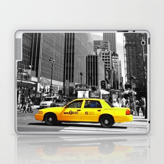 The yellow cab Laptop & iPad Skin