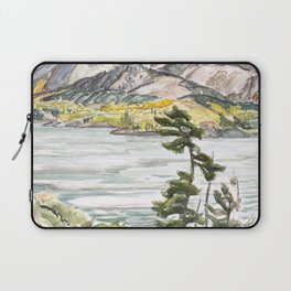 Franklin Carmichael - Lake La Cloche - Canada, Canadian Watercolor Painting - Group of Seven Laptop Sleeve