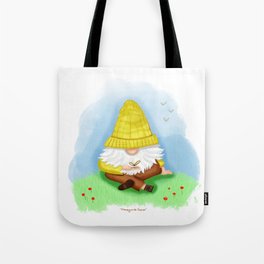 Honeycomb Gnome Tote Bag