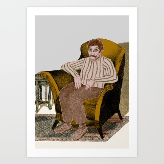HARMCHAIR Art Print