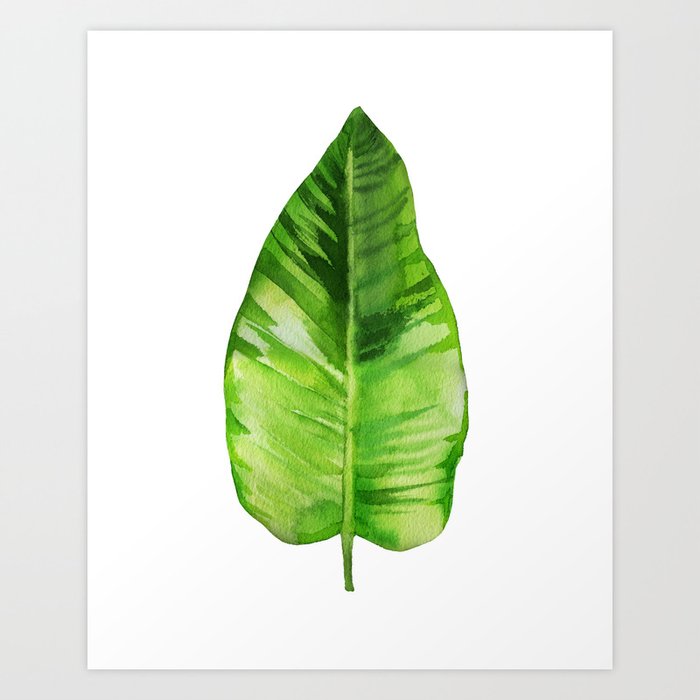 Discover the motif GREEN LEAF by Art by ASolo as a print at TOPPOSTER