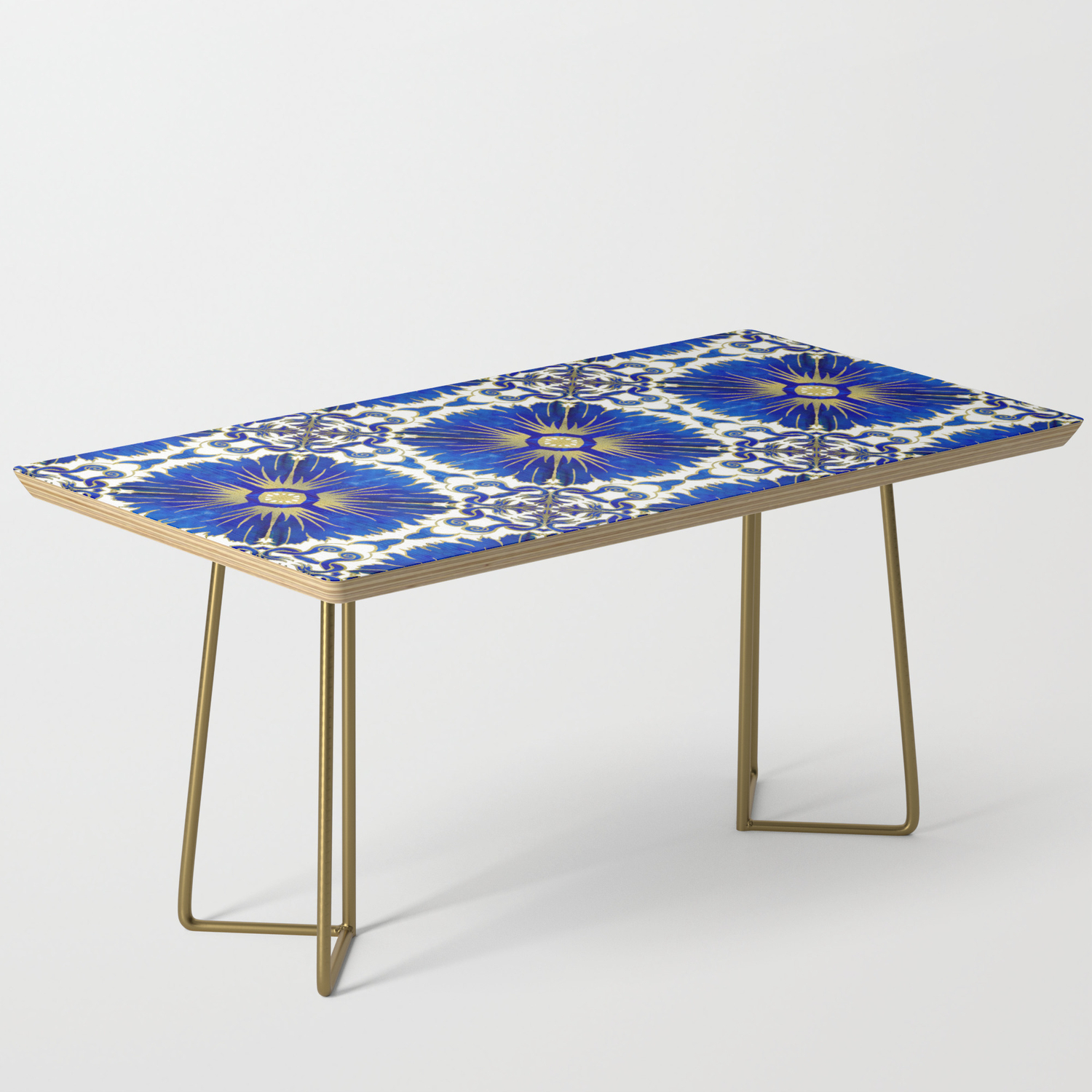 Azulejos - Portuguese Tiles Coffee Table By Olooriel Society6 - Azulejos - Portuguese Tiles Coffee Table By Olooriel Society6