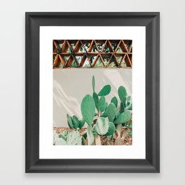Breezy Prickly Pear  Framed Art Print