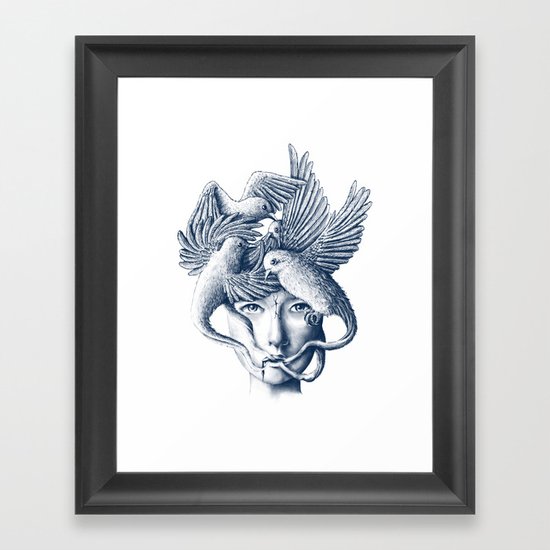 Breathe Framed Art Print