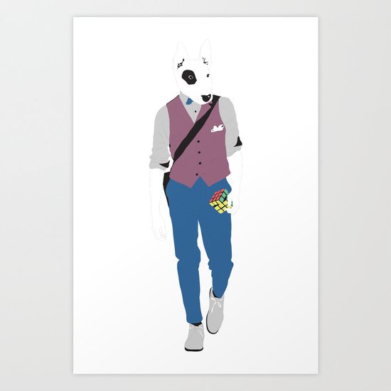 Terrier Art Print