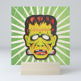 Frankenstein Mask Mini Art Print