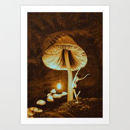 The Lamp Art Print