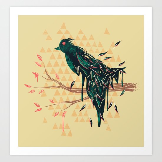 Fading Beauty Art Print