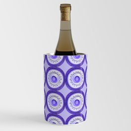 Fialová kola - dekor Wine Chiller