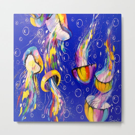 Jellyfish Metal Print