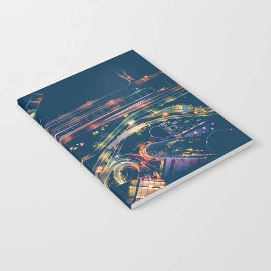 City in the sky fantastic Notebook
