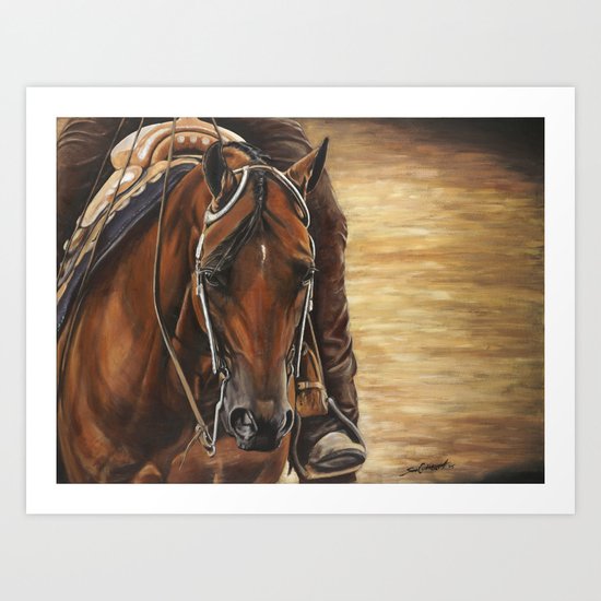 Under the Lights Art Print