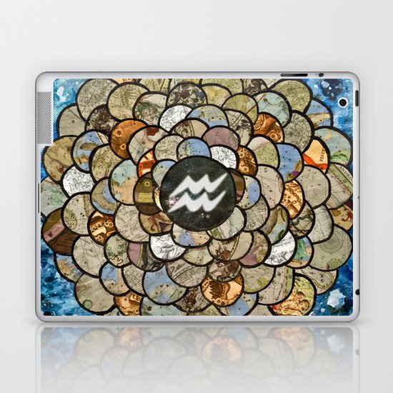 Aquarius - Zodiac Series Laptop & iPad Skin