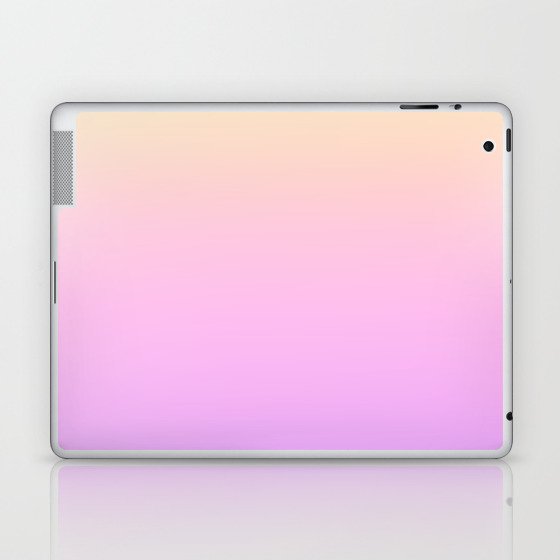 22  Plain Gradient Aesthetic 220629 Minimalist Art Valourine Digital  Laptop & iPad Skin
