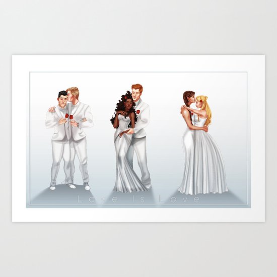 Love is Love Art Print