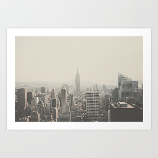 NEW YORK CITY Art Print