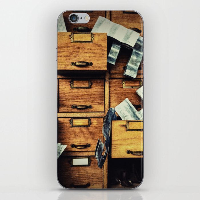 Filing System iPhone Skin
