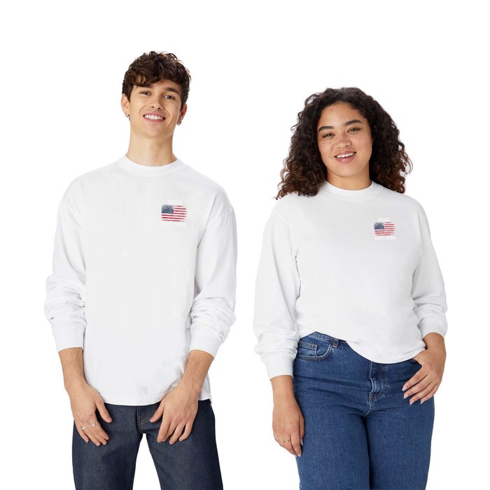 gifteabox - Long-sleeved T-shirt with long-sleeved dia pin-tuck