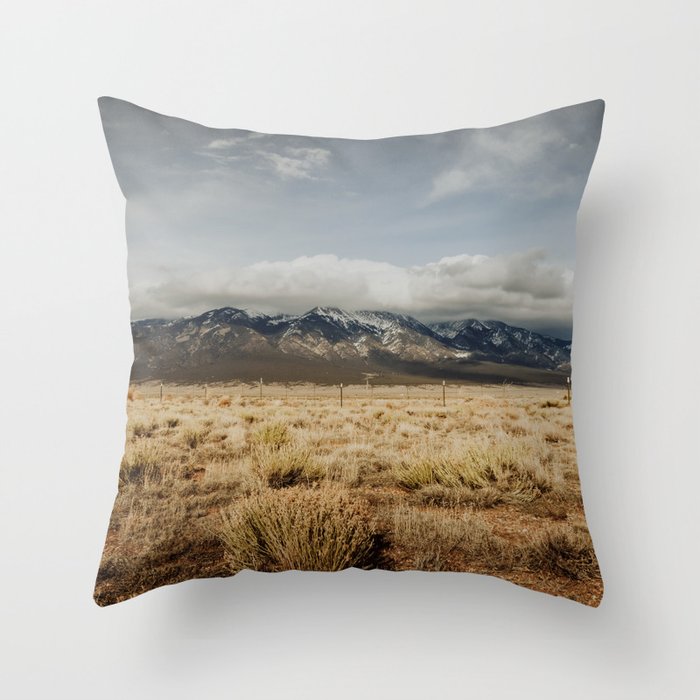 Great Sand Dunes National Park - Mountains Throw Pillow