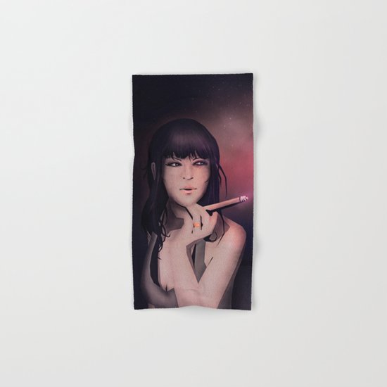 Smokey Woman Hand & Bath Towel