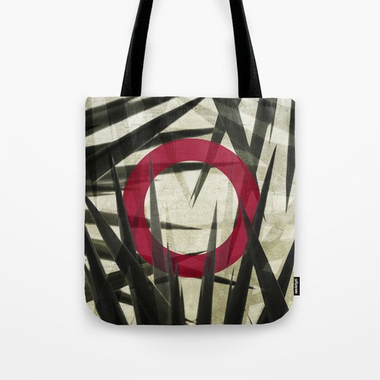 Yucca Leaves Abstract Tote Bag