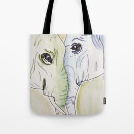 Elephant Friends Tote Bag