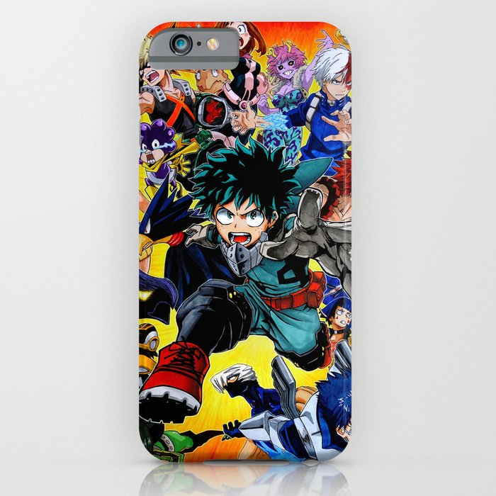 my hero academia iphone case