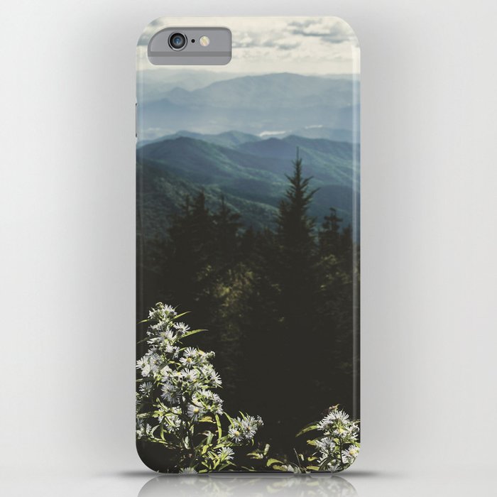 smoky mountains - nature photography iphone case