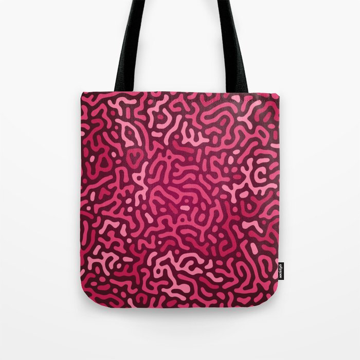 Pink Gradient  Smart Turing Pattern Design , 13 Pro Max 13 Mini Case, Gift Geschenk Phone-Hülle Tote Bag