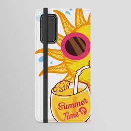Summer Time Android Wallet Case