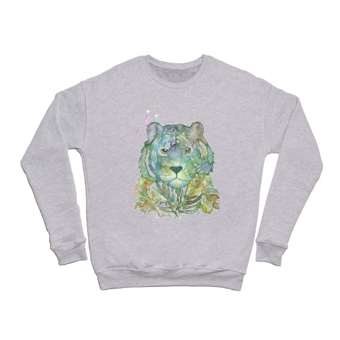 Dreamy tiger watercolor Crewneck Sweatshirt