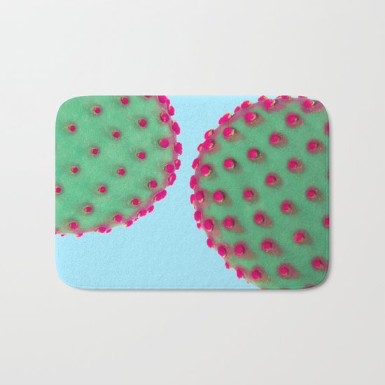 Color Cactus Bath Mat