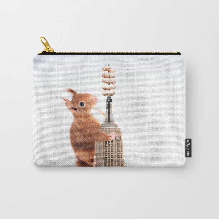 Squirrel-zilla Carry-All Pouch