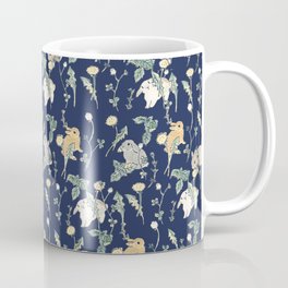 Spring Garden - navy blue Mug