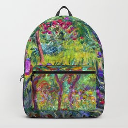 Claude Monet Garden in Giverny Backpack