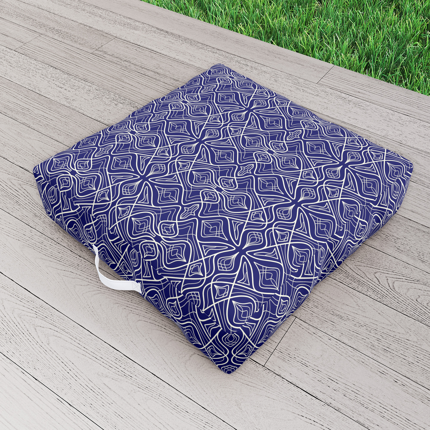 Dark Intricacy Persian Rug Magic Carpet Midnight Blue Indian