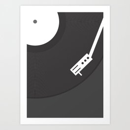 Vinyl Record Art Print