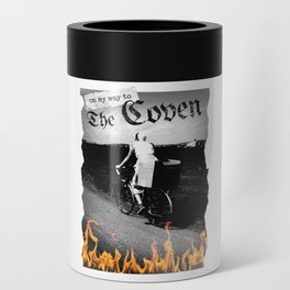 Coven collage flames Can Cooler