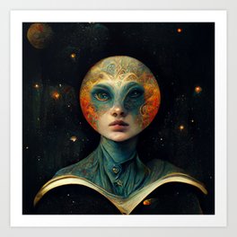 Alien Queen Art Print