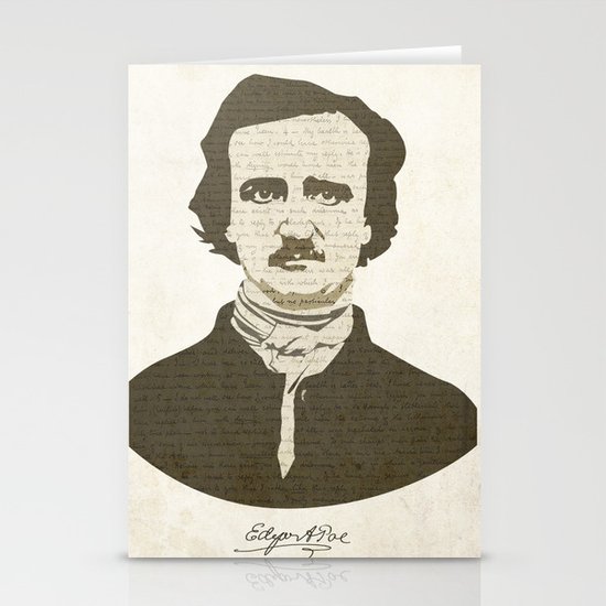 Edgar A. Poe Stationery Cards