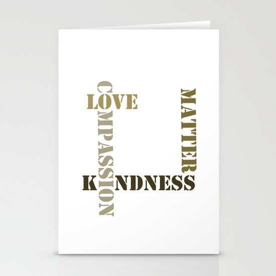 Kindness Stationery Cards