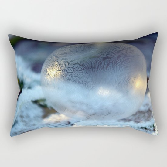 Christmas Bulb Aglow Rectangular Pillow