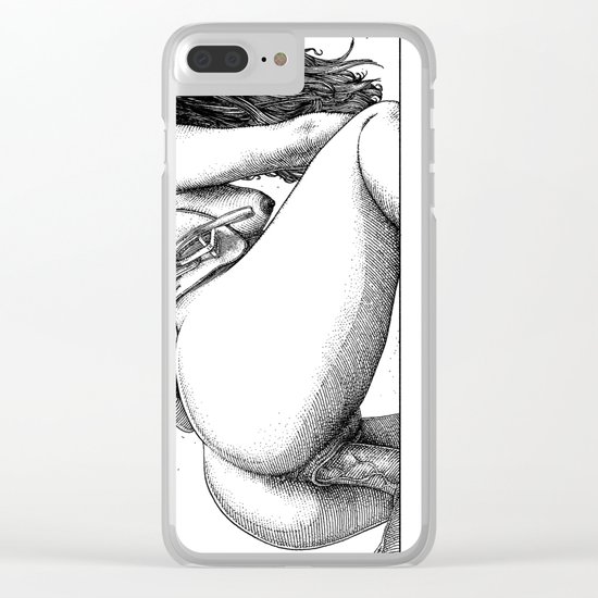 asc 696 - La femme énergique (The virile man is the one who does not let Clear iPhone Case