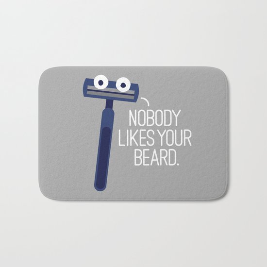 Let's Face It Bath Mat