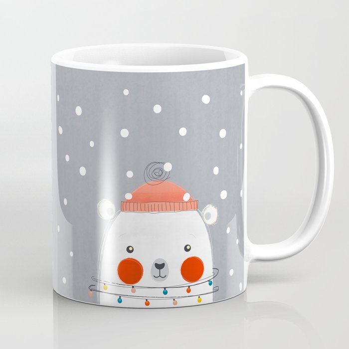 Christmas Polar Bear Coffee Mug