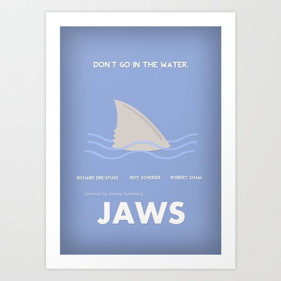 Jaws Art Print