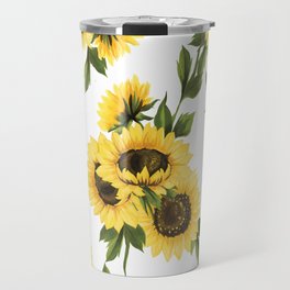 Lovely Sunflower Travel Mug