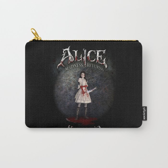 Alice Madness Returns Hysteria Game Design Carry-All Pouch