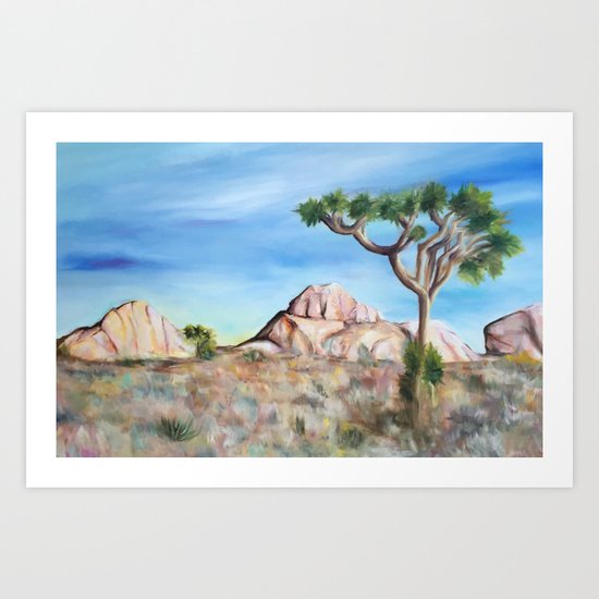 Desert Dreaming Art Print